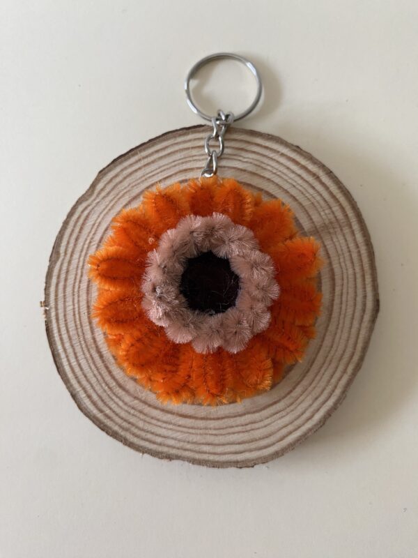 Llavero Gerbera Naranja