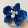 IMG_6983 Broche Orquídea Azul oscuro