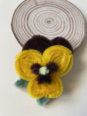 IMG_7011 Broche Pensamiento Amarillo