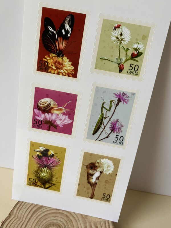 IMG_7916 Set Sellos Animales y flores